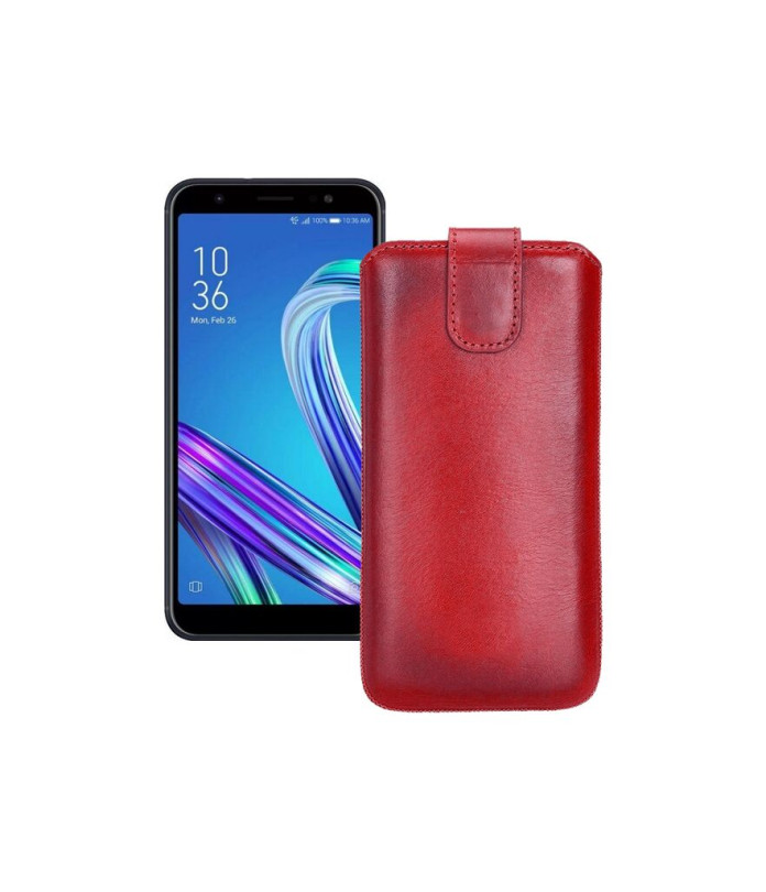 Витяжка з екошкіри для телефону Asus ZenFone Max M1 ZB556KL