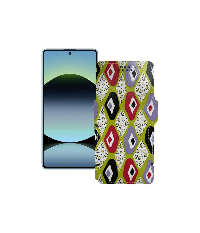 Чохол-книжка з екошкіри для телефону Xiaomi Redmi Note 14S