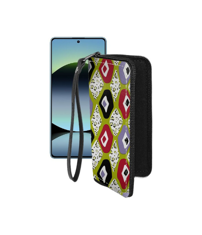 Чохол-гаманець з екошкіри для телефону Xiaomi Redmi Note 14S