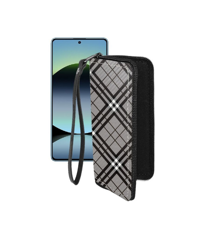 Чохол-гаманець з екошкіри для телефону Xiaomi Redmi Note 14S