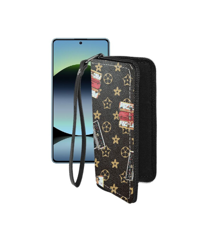 Чохол-гаманець з екошкіри для телефону Xiaomi Redmi Note 14S