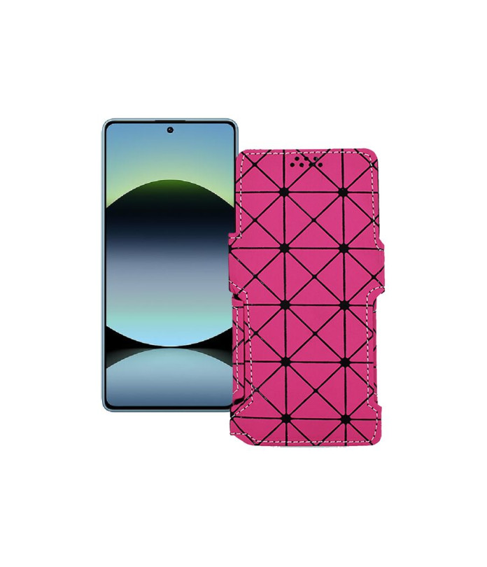 Чохол-книжка з екошкіри для телефону Xiaomi Redmi Note 14S