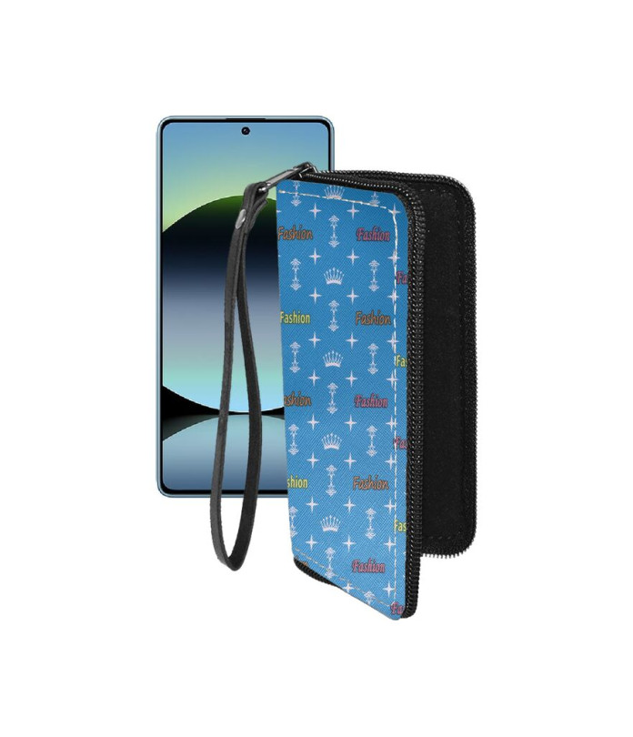 Чохол-гаманець з екошкіри для телефону Xiaomi Redmi Note 14S