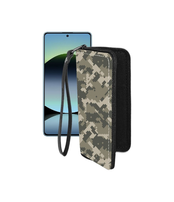 Чохол-гаманець з екошкіри для телефону Xiaomi Redmi Note 14S