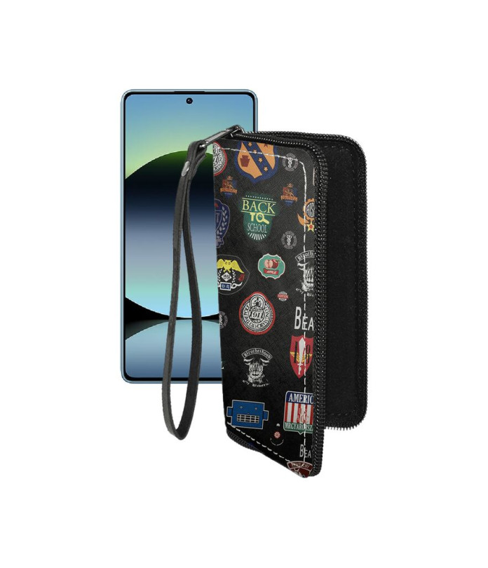 Чохол-гаманець з екошкіри для телефону Xiaomi Redmi Note 14S