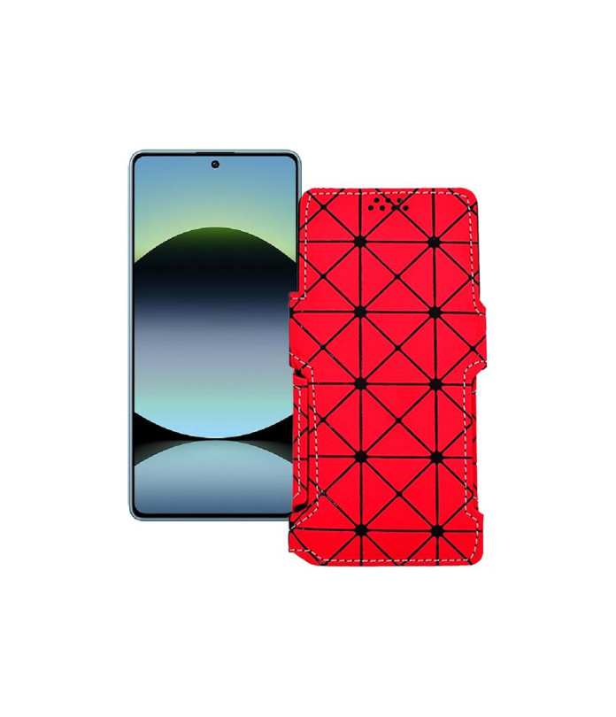 Чохол-книжка з екошкіри для телефону Xiaomi Redmi Note 14S