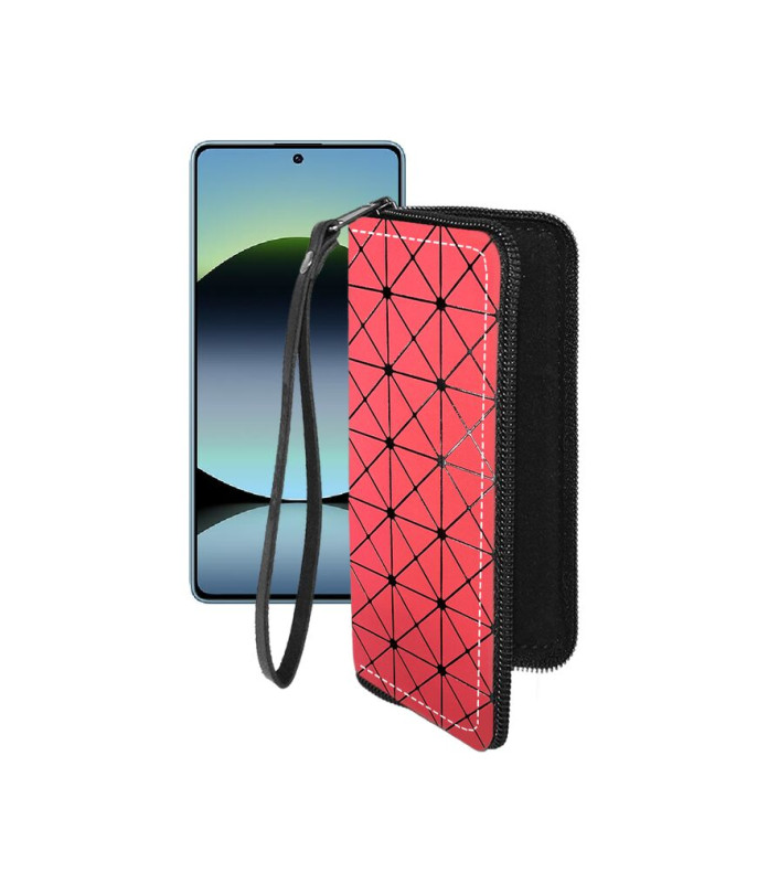 Чохол-гаманець з екошкіри для телефону Xiaomi Redmi Note 14S