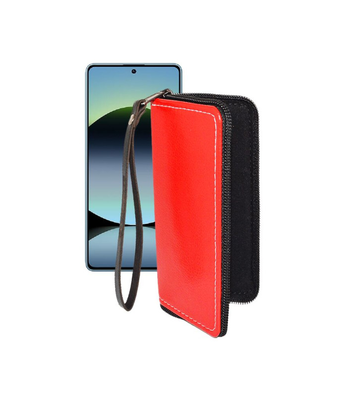 Чохол-гаманець з екошкіри для телефону Xiaomi Redmi Note 14S