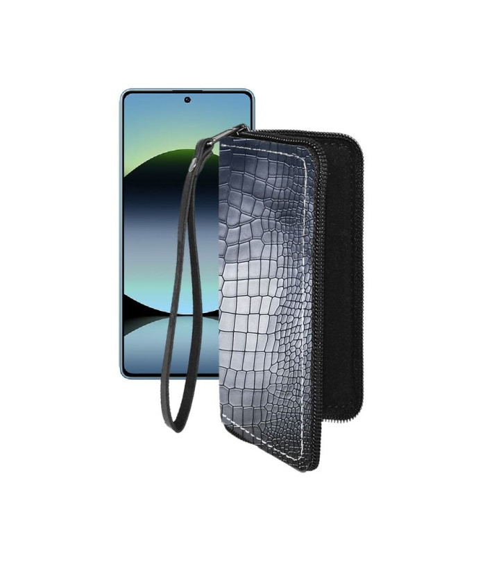 Чохол-гаманець з екошкіри для телефону Xiaomi Redmi Note 14S