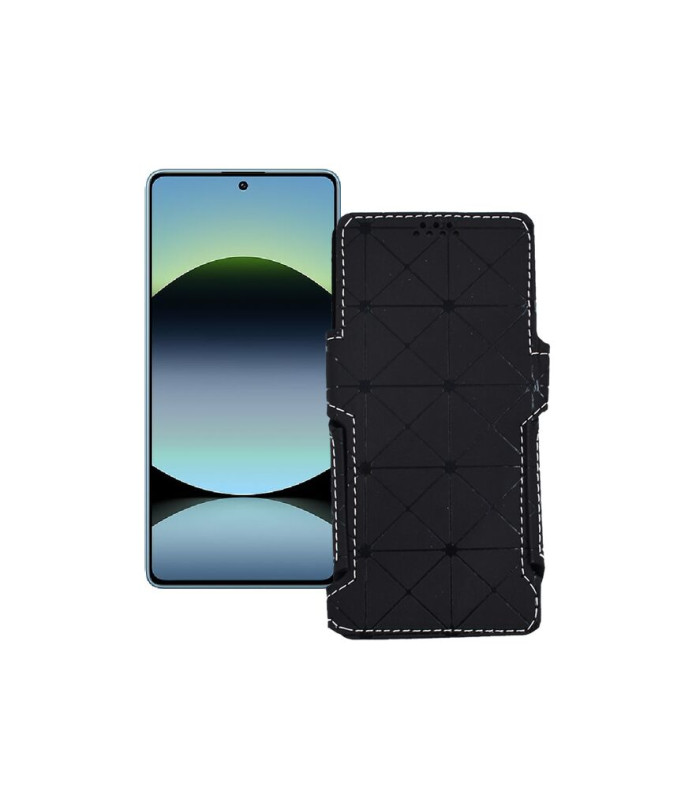 Чохол-книжка з екошкіри для телефону Xiaomi Redmi Note 14S