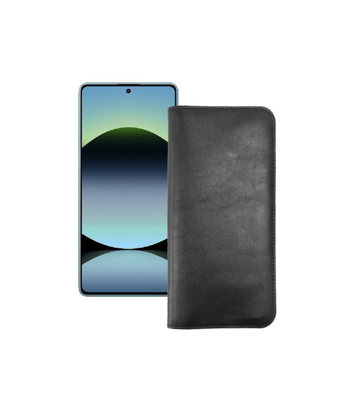 Портмоне з шкіри для телефону Xiaomi Redmi Note 14S