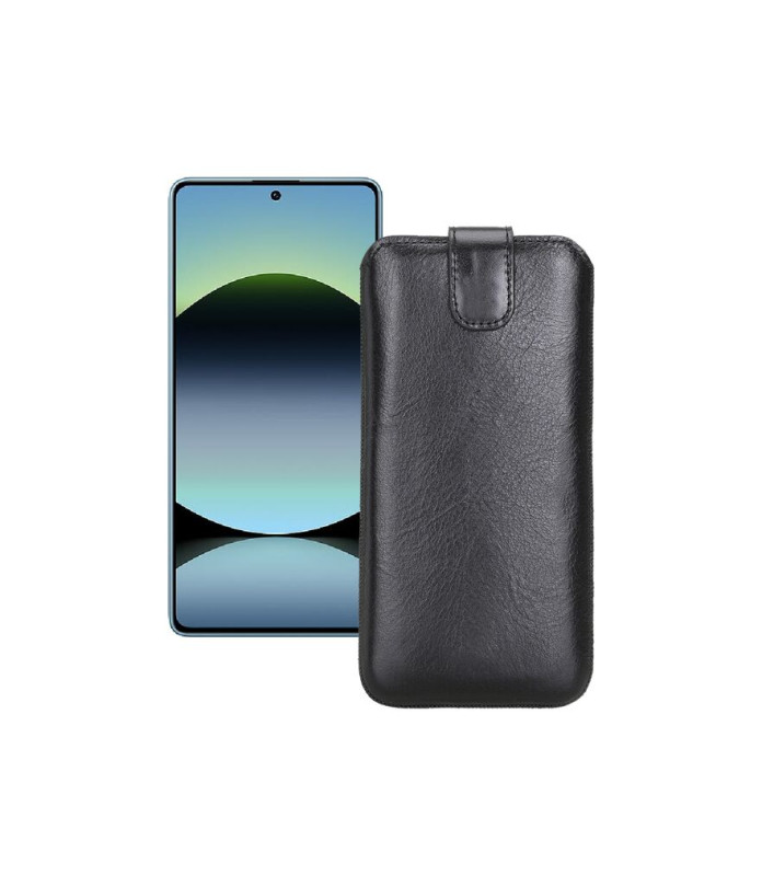 Витяжка з екошкіри для телефону Xiaomi Redmi Note 14S