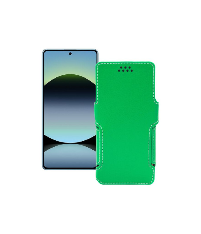 Чохол-книжка з екошкіри для телефону Xiaomi Redmi Note 14S