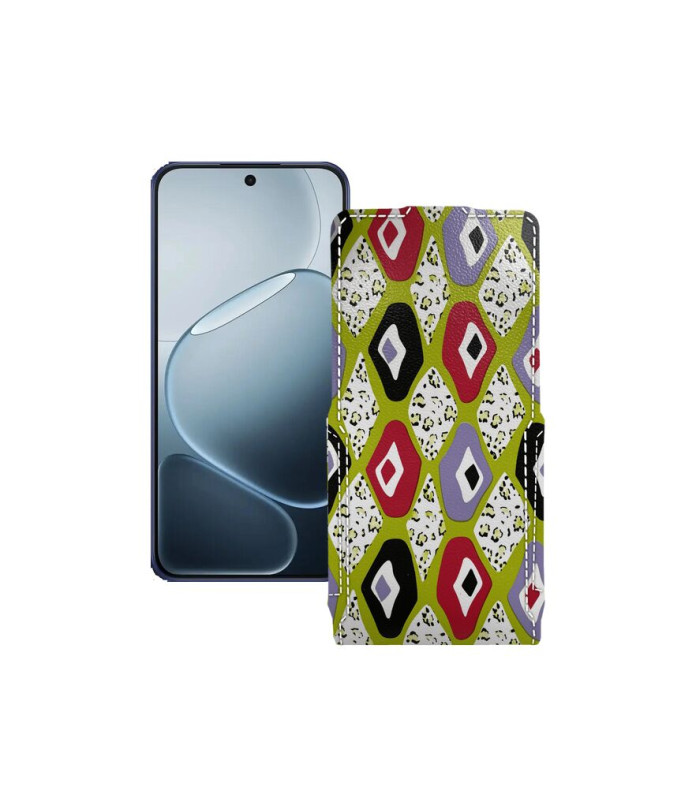 Чохол-флип з екошкіри для телефону OPPO A6 Pro