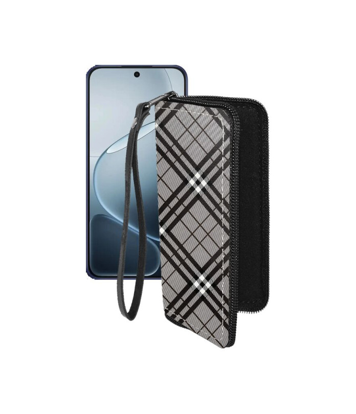 Чохол-гаманець з екошкіри для телефону OPPO A6 Pro