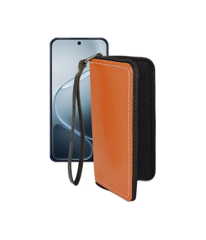 Чохол-гаманець з екошкіри для телефону OPPO A6 Pro