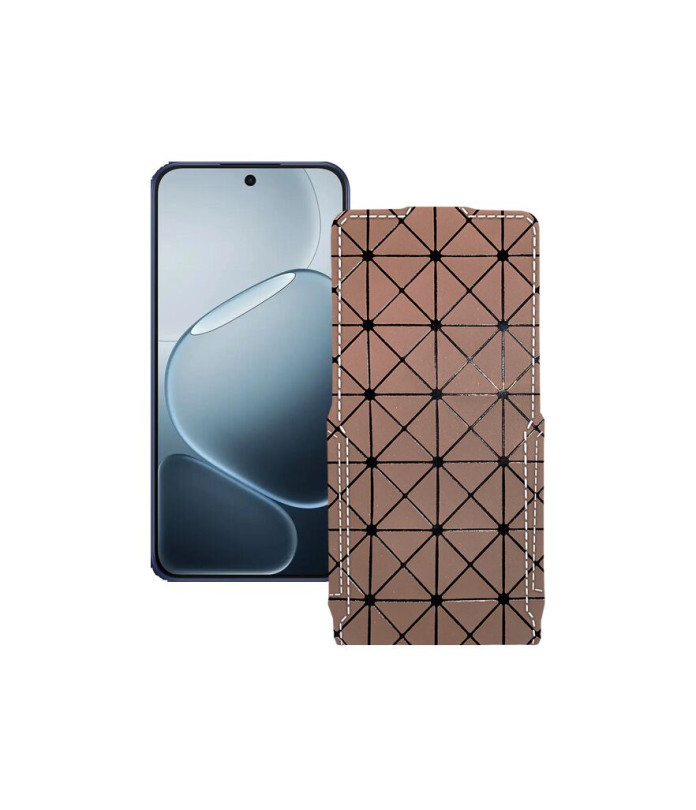 Чохол-флип з екошкіри для телефону OPPO A6 Pro