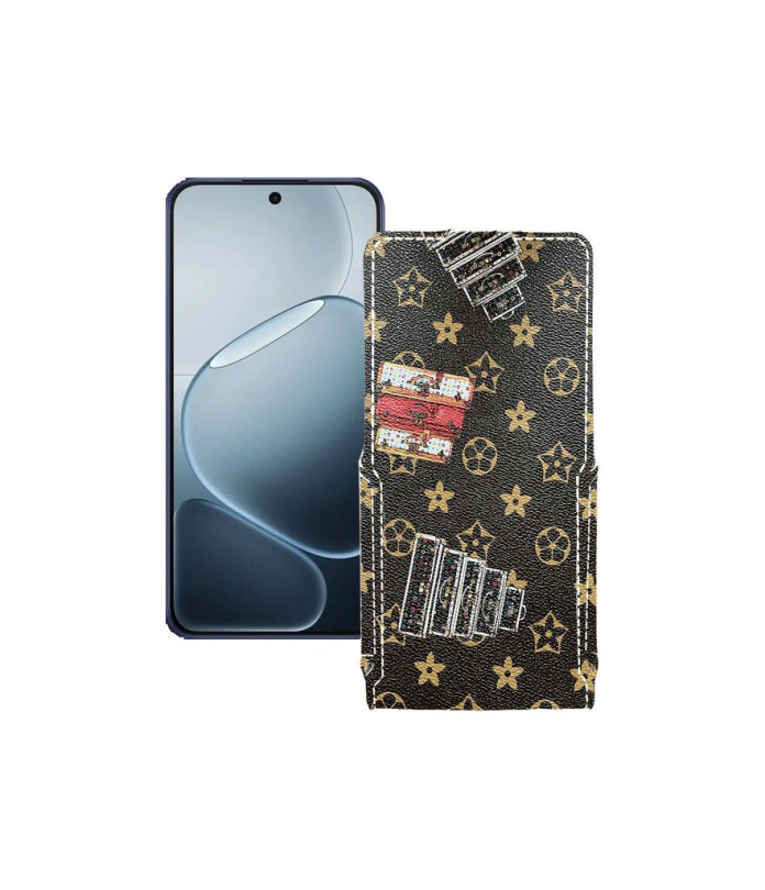 Чохол-флип з екошкіри для телефону OPPO A6 Pro