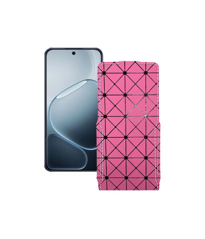 Чохол-флип з екошкіри для телефону OPPO A6 Pro