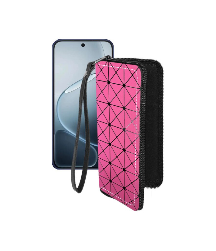 Чохол-гаманець з екошкіри для телефону OPPO A6 Pro