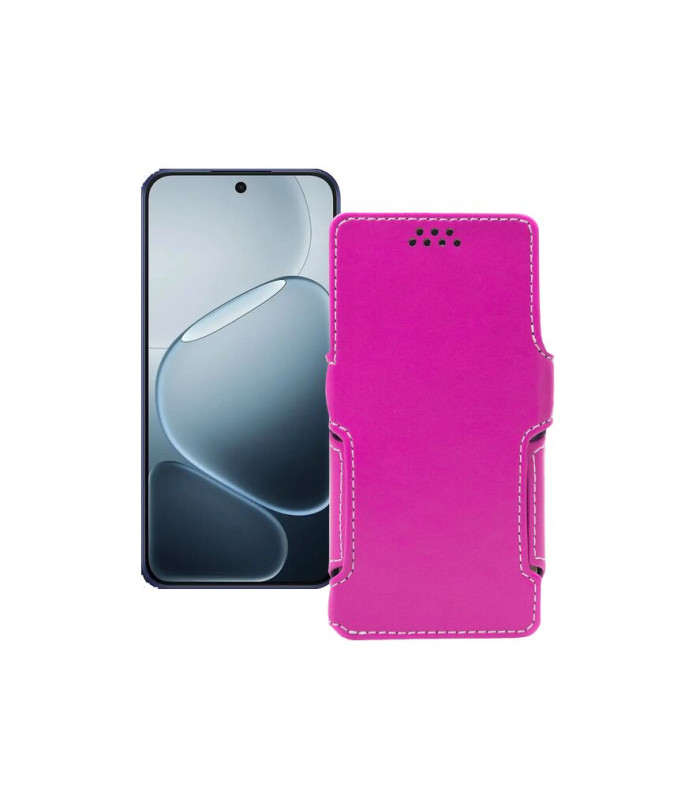 Чохол-книжка з екошкіри для телефону OPPO A6 Pro