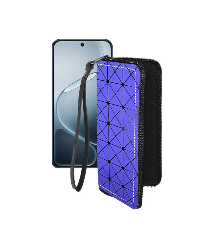 Чохол-гаманець з екошкіри для телефону OPPO A6 Pro