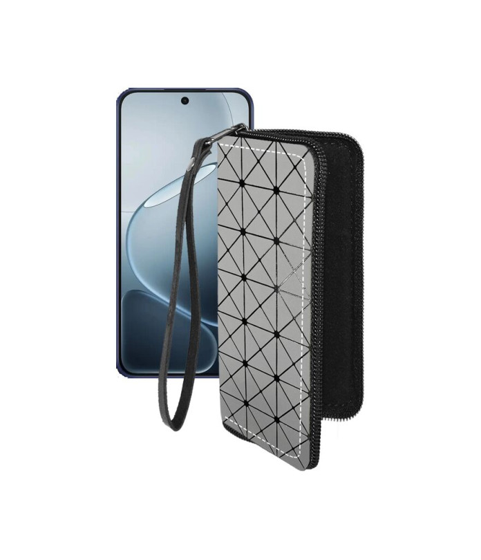 Чохол-гаманець з екошкіри для телефону OPPO A6 Pro