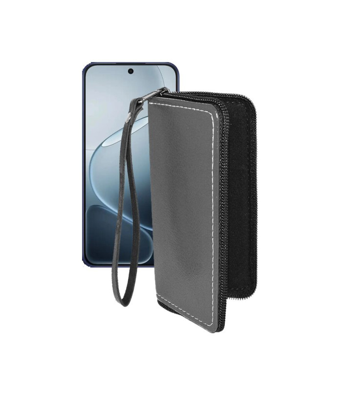 Чохол-гаманець з екошкіри для телефону OPPO A6 Pro