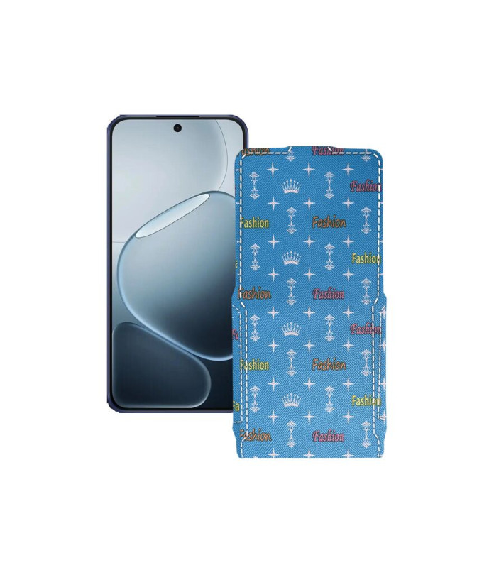 Чохол-флип з екошкіри для телефону OPPO A6 Pro