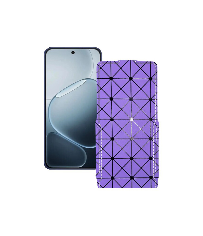 Чохол-флип з екошкіри для телефону OPPO A6 Pro