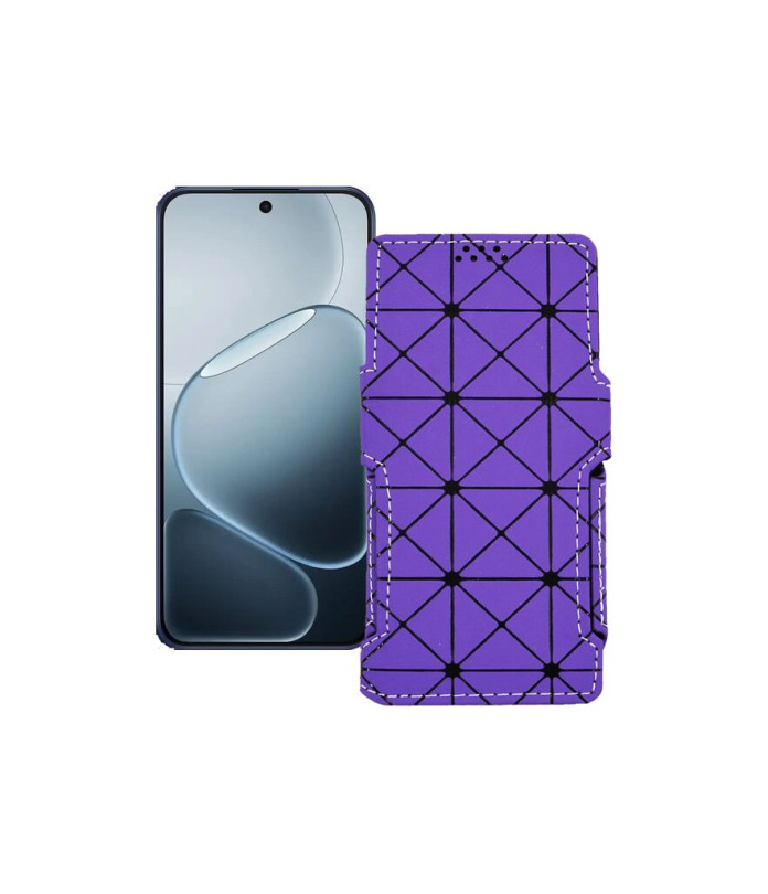 Чохол-книжка з екошкіри для телефону OPPO A6 Pro