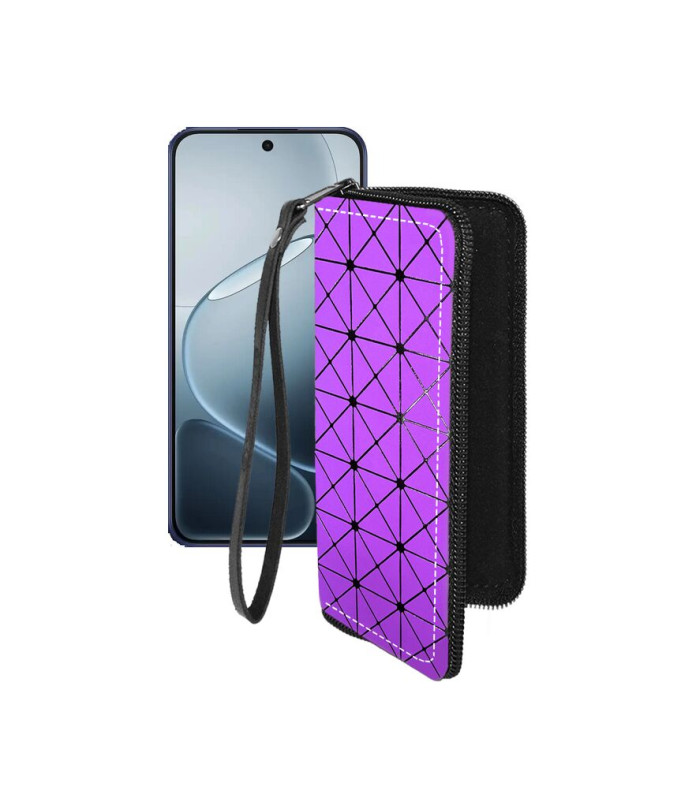 Чохол-гаманець з екошкіри для телефону OPPO A6 Pro