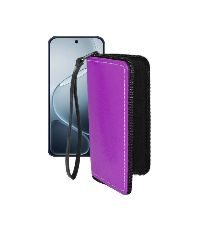 Чохол-гаманець з екошкіри для телефону OPPO A6 Pro