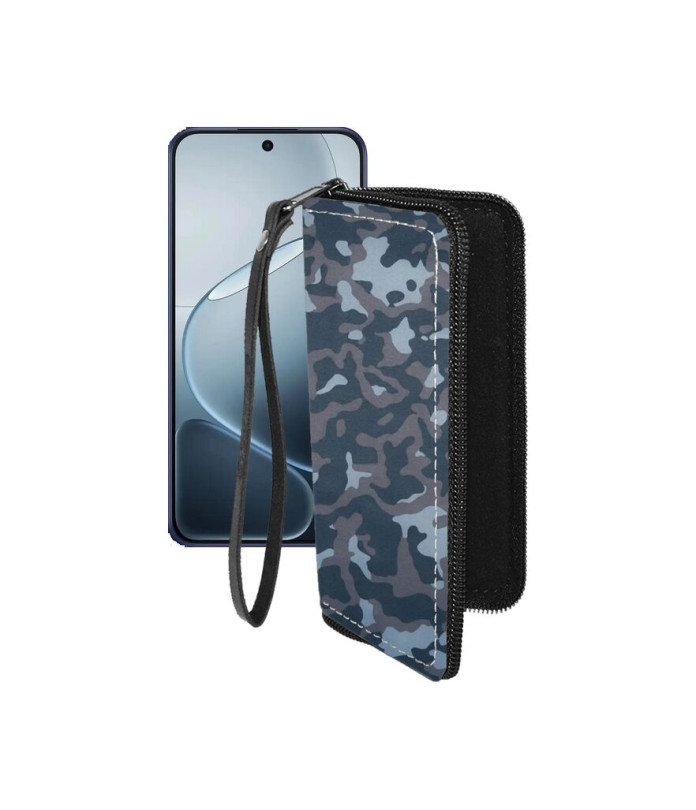 Чохол-гаманець з екошкіри для телефону OPPO A6 Pro