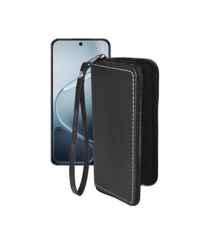 Чохол-гаманець з екошкіри для телефону OPPO A6 Pro