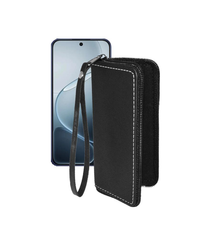 Чохол-гаманець з екошкіри для телефону OPPO A6 Pro