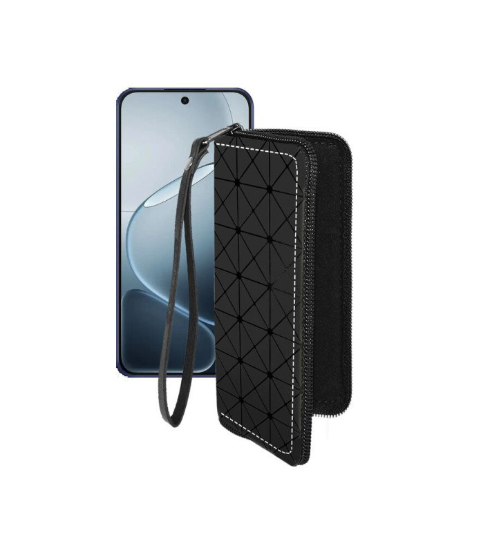 Чохол-гаманець з екошкіри для телефону OPPO A6 Pro