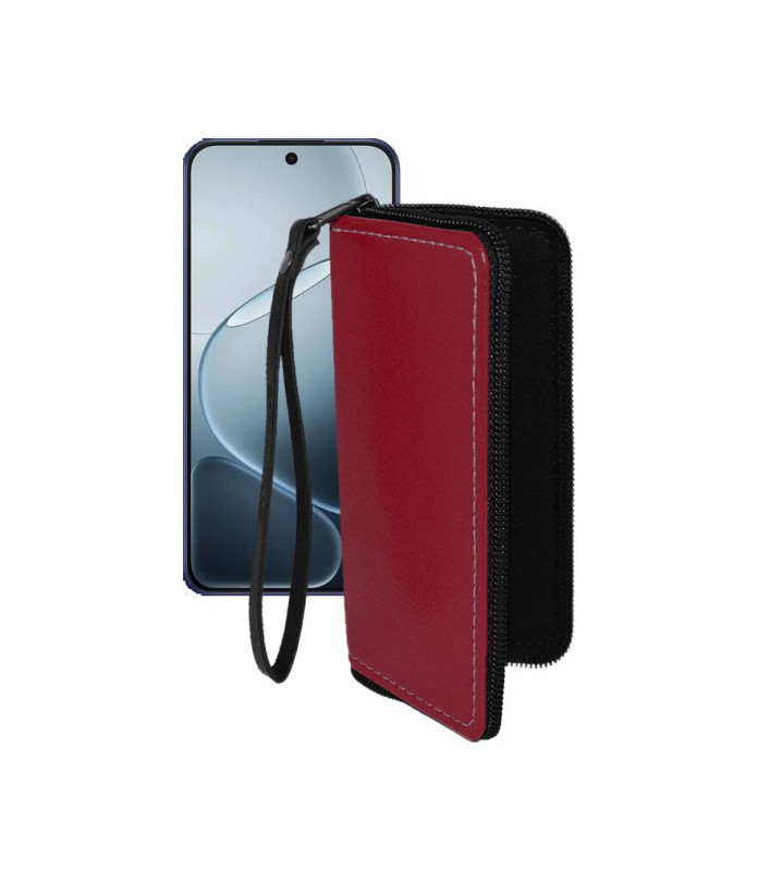 Чохол-гаманець з екошкіри для телефону OPPO A6 Pro