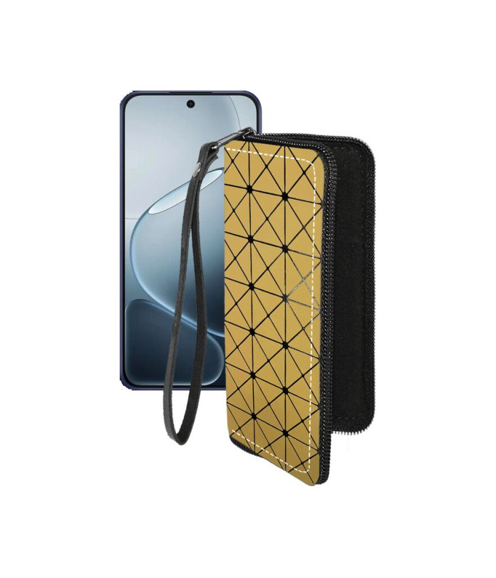 Чохол-гаманець з екошкіри для телефону OPPO A6 Pro