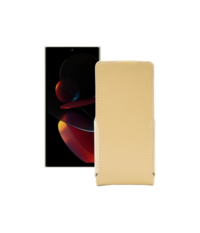 Чохол-флип з екошкіри для телефону Oukitel C61