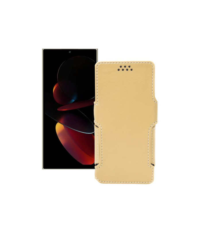 Чохол-книжка з екошкіри для телефону Oukitel C61