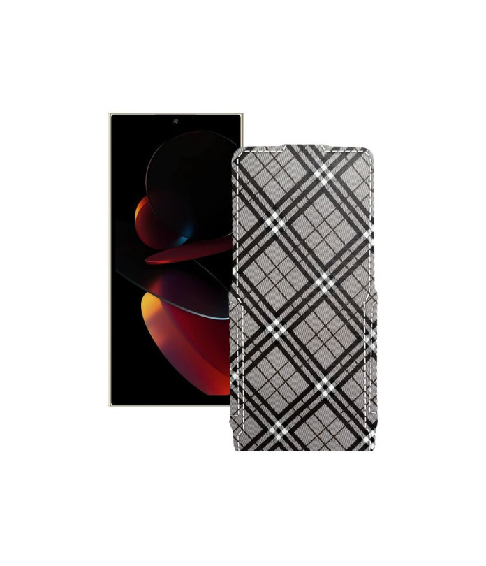 Чохол-флип з екошкіри для телефону Oukitel C61