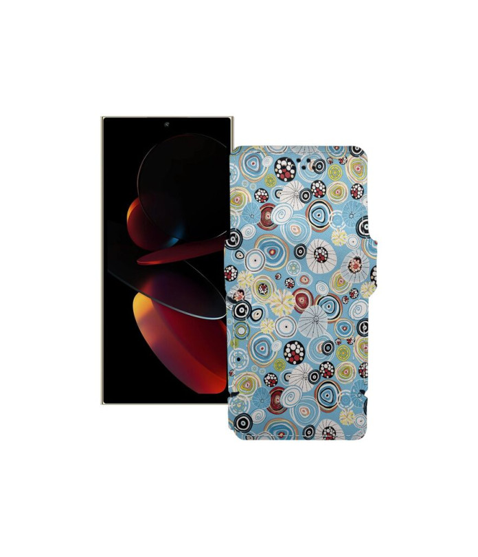 Чохол-книжка з екошкіри для телефону Oukitel C61