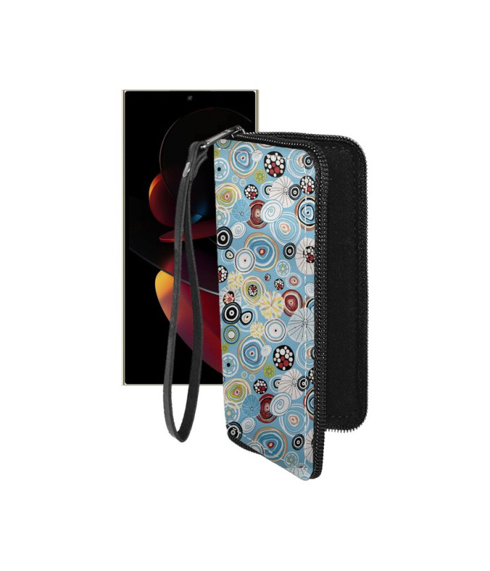 Чохол-гаманець з екошкіри для телефону Oukitel C61