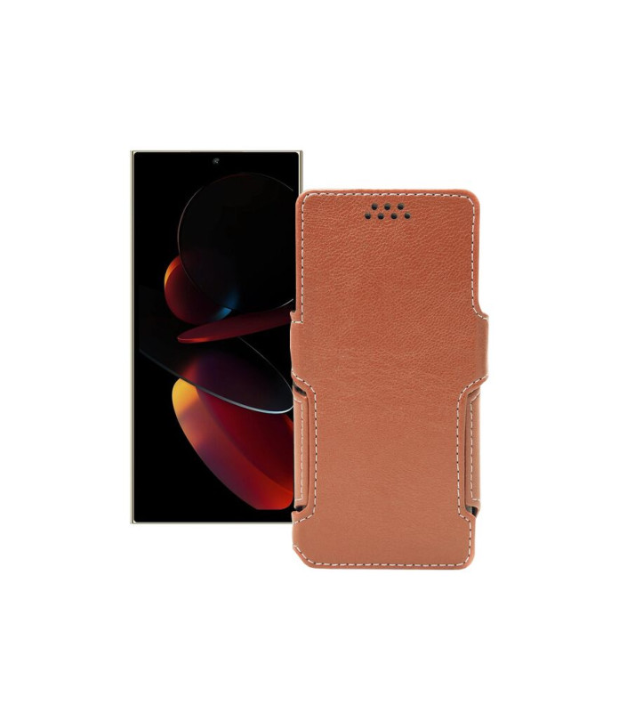 Чохол-книжка з екошкіри для телефону Oukitel C61