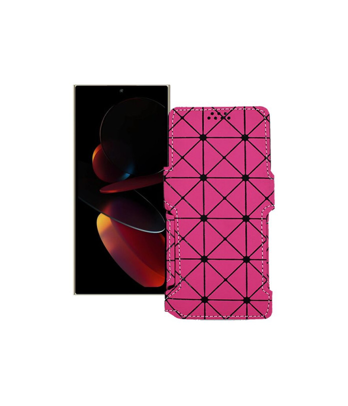 Чохол-книжка з екошкіри для телефону Oukitel C61