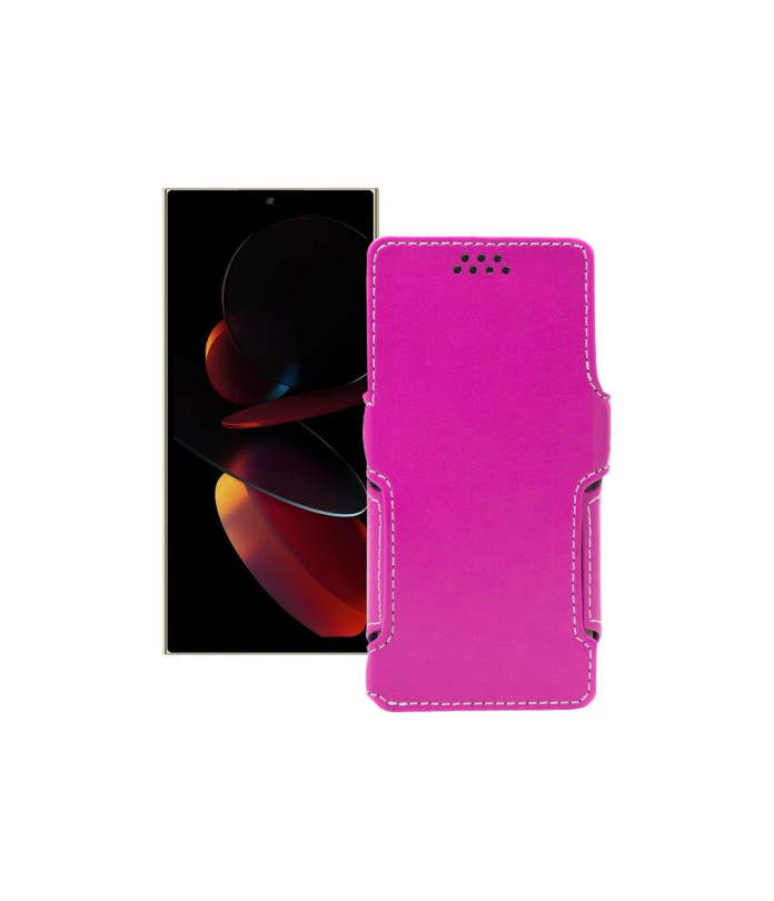 Чохол-книжка з екошкіри для телефону Oukitel C61