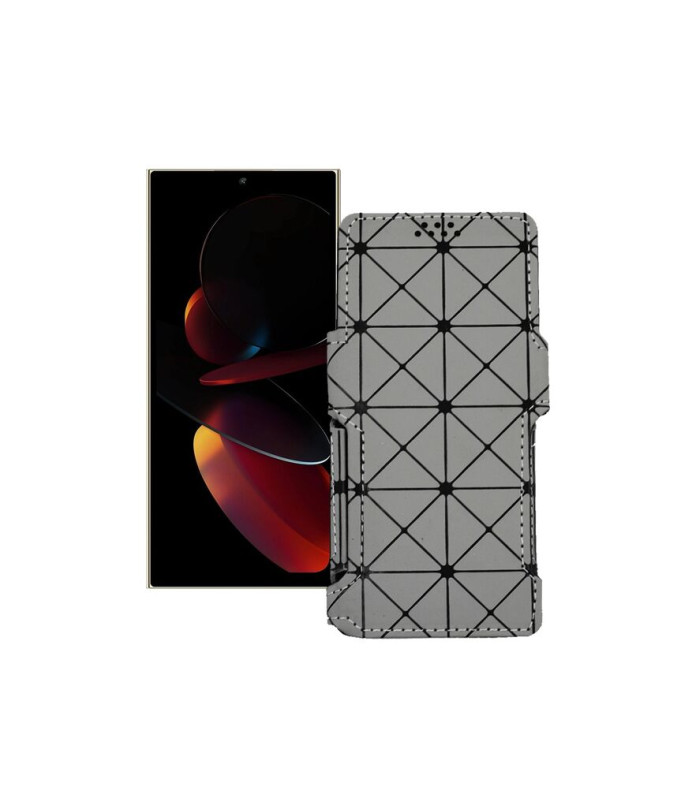 Чохол-книжка з екошкіри для телефону Oukitel C61