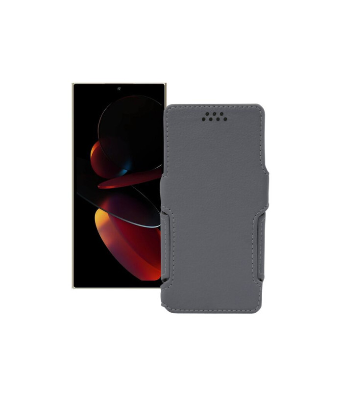 Чохол-книжка з екошкіри для телефону Oukitel C61