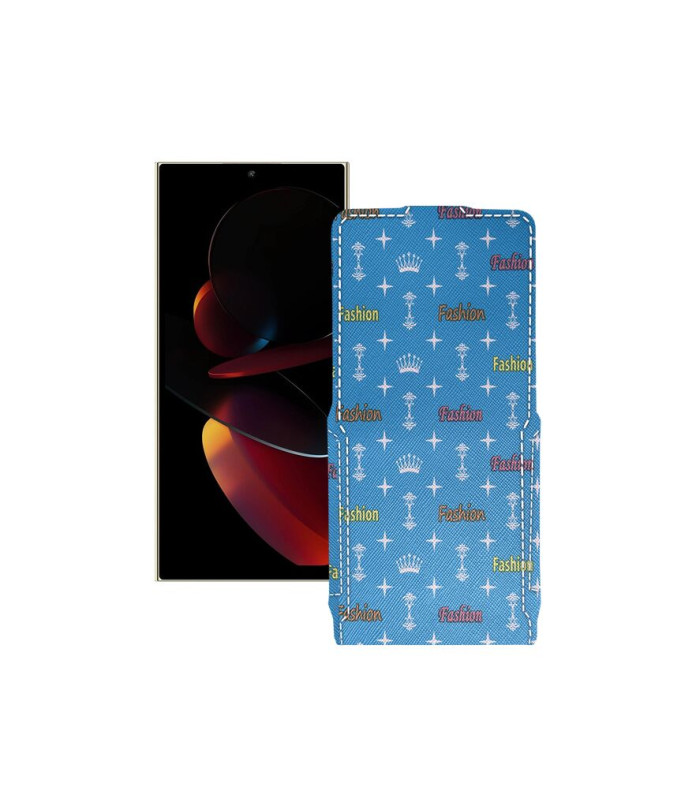Чохол-флип з екошкіри для телефону Oukitel C61